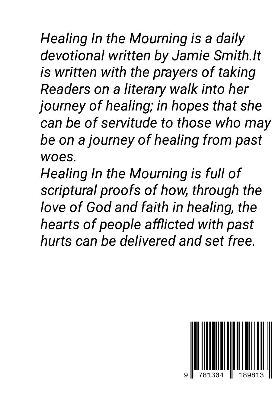 Rückseitencover Healing In The Mourning