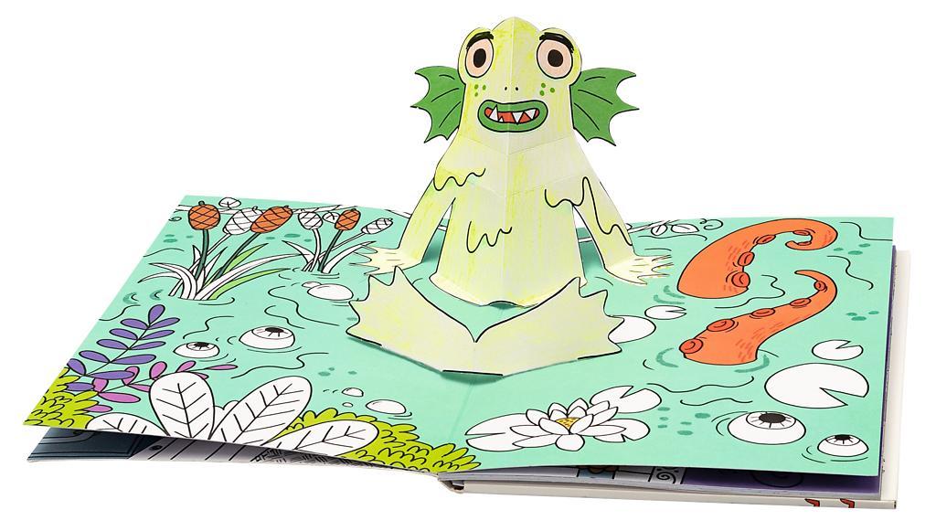 Beispielinhalt (Bild) Dein Pop-Up-Buch zum Selbermachen - Monster