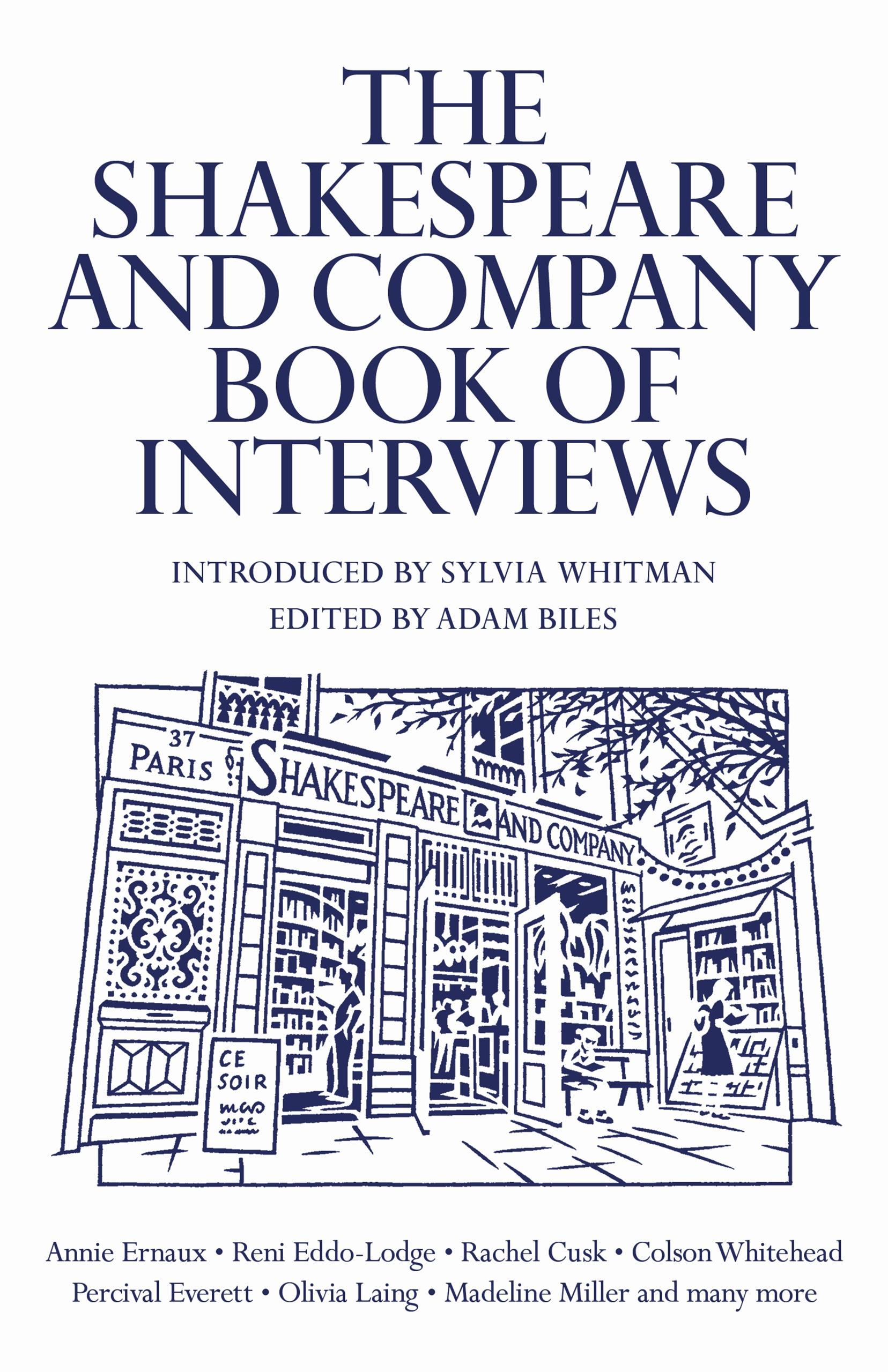 Vorderes Coverbild The Shakespeare and Company Book of Interviews