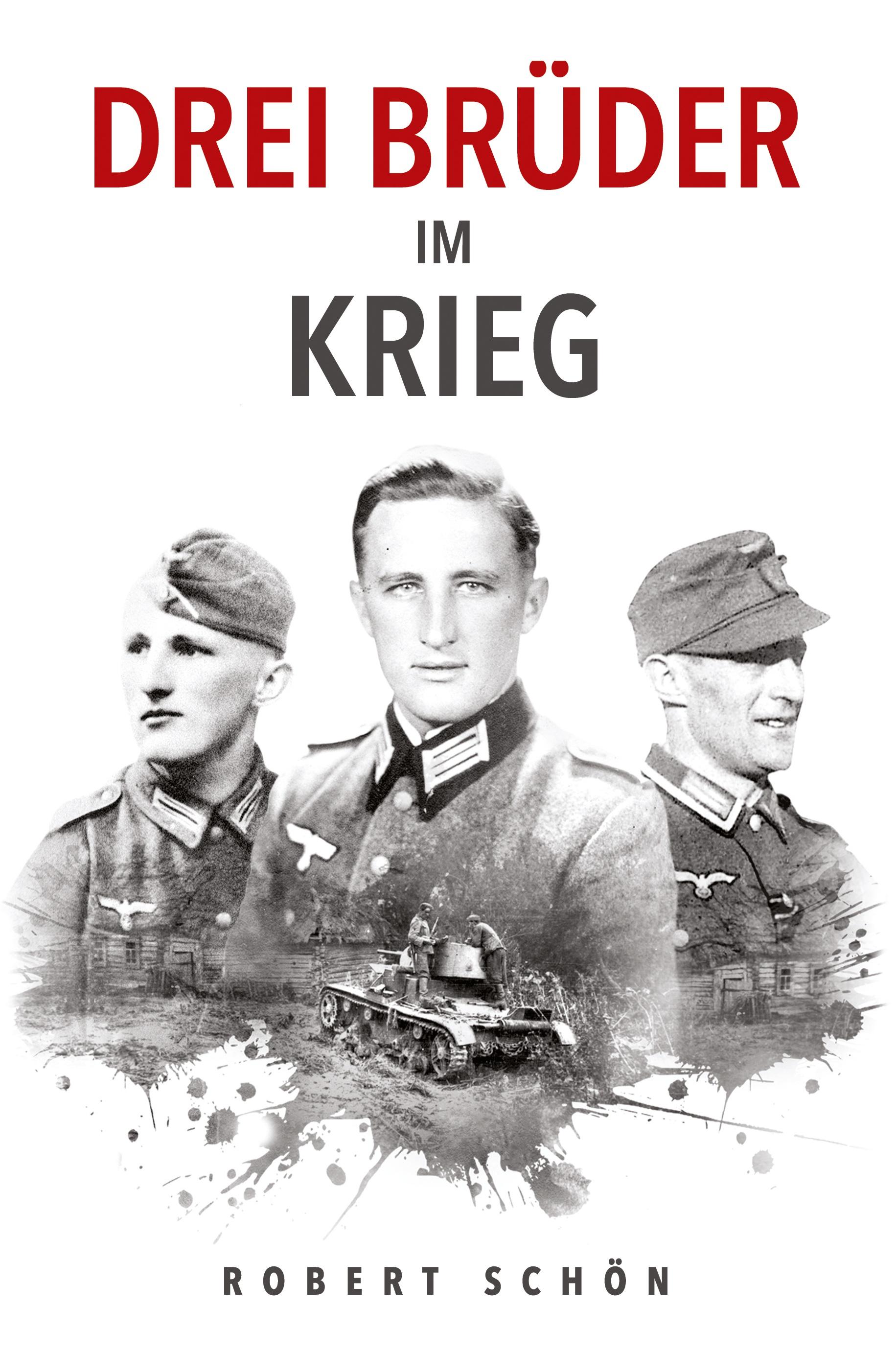 Vorderes Coverbild Drei Brüder im Krieg