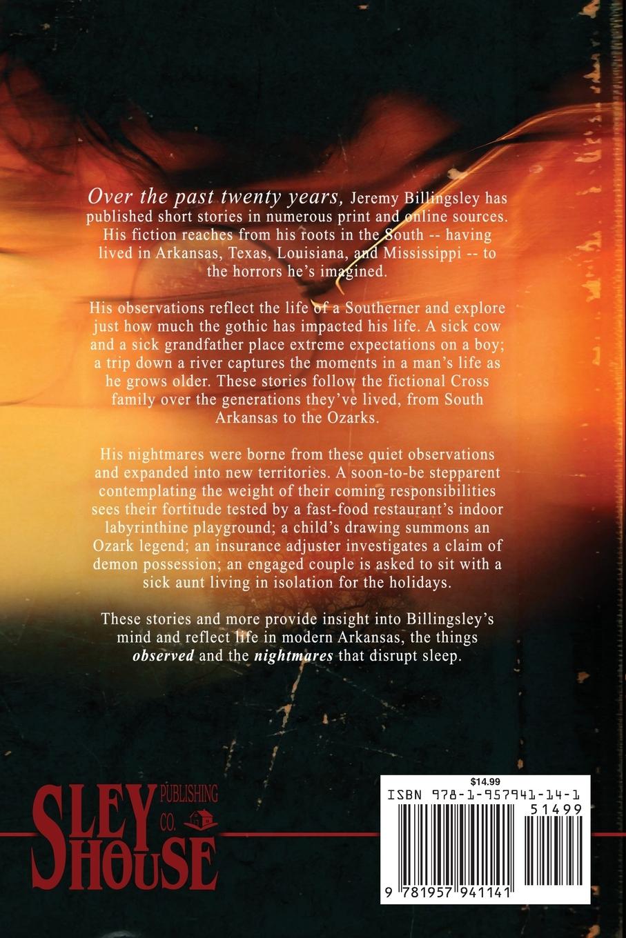 Rückseitencover Observations and Nightmares