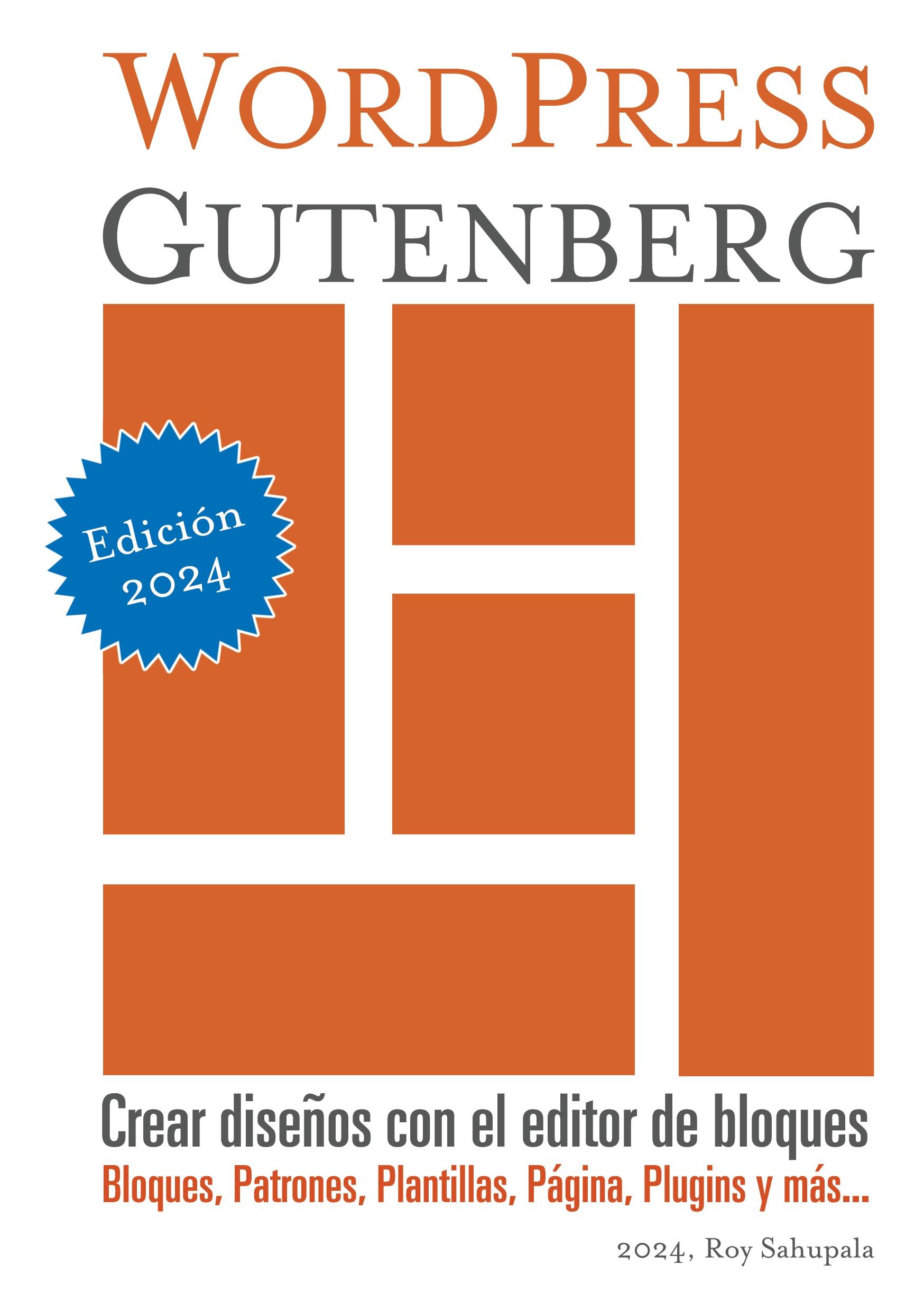 Vorderes Coverbild WordPress - Gutenberg