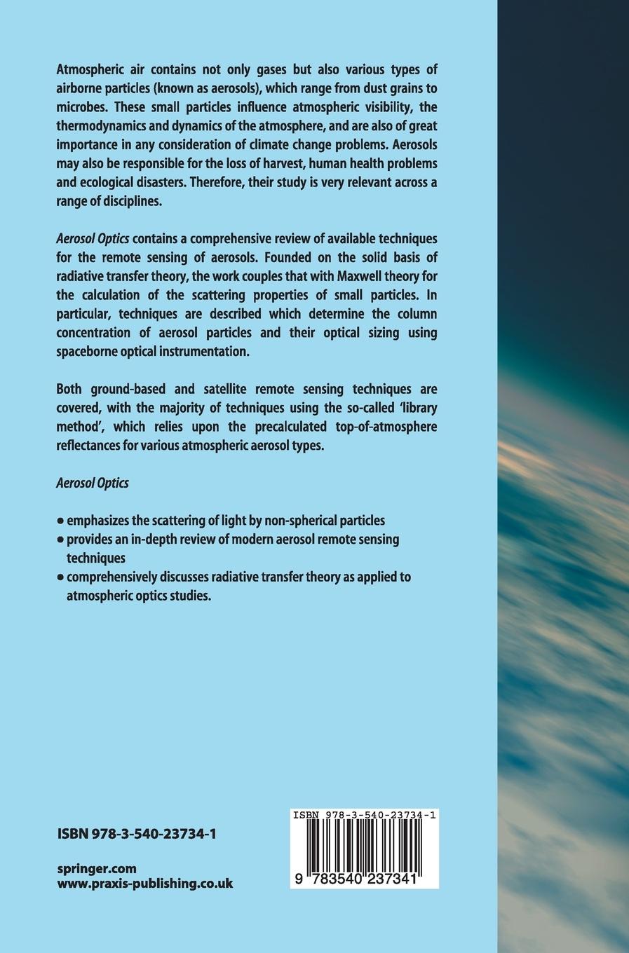 Rückseitencover Aerosol Optics