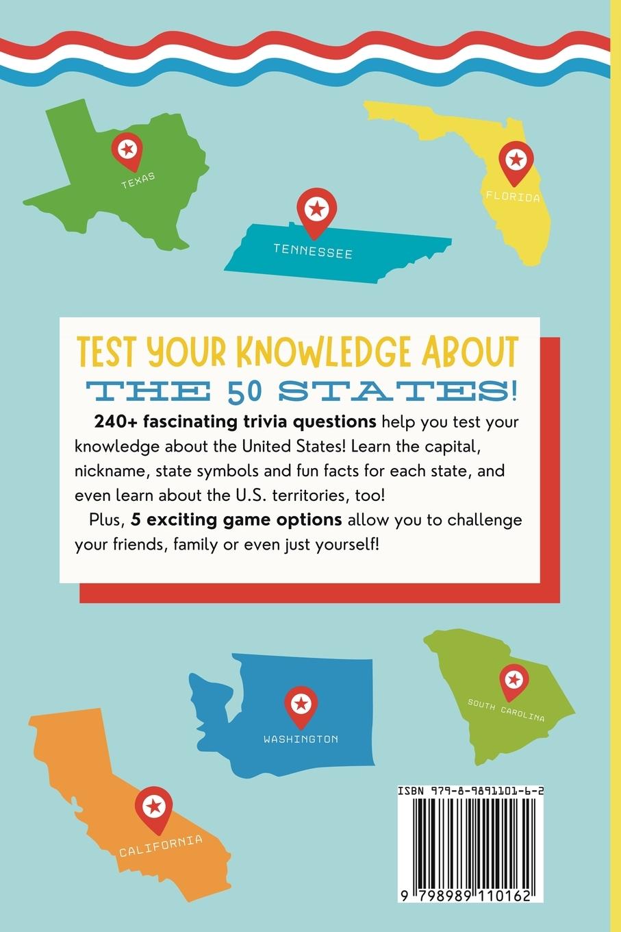 Rückseitencover United States Trivia for Kids