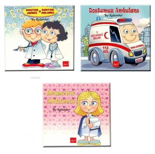Vorderes Coverbild Doktor Abimiz - Doktor Ablamiz Saglik Seti 4 Kitap Set, Renkli Resimli