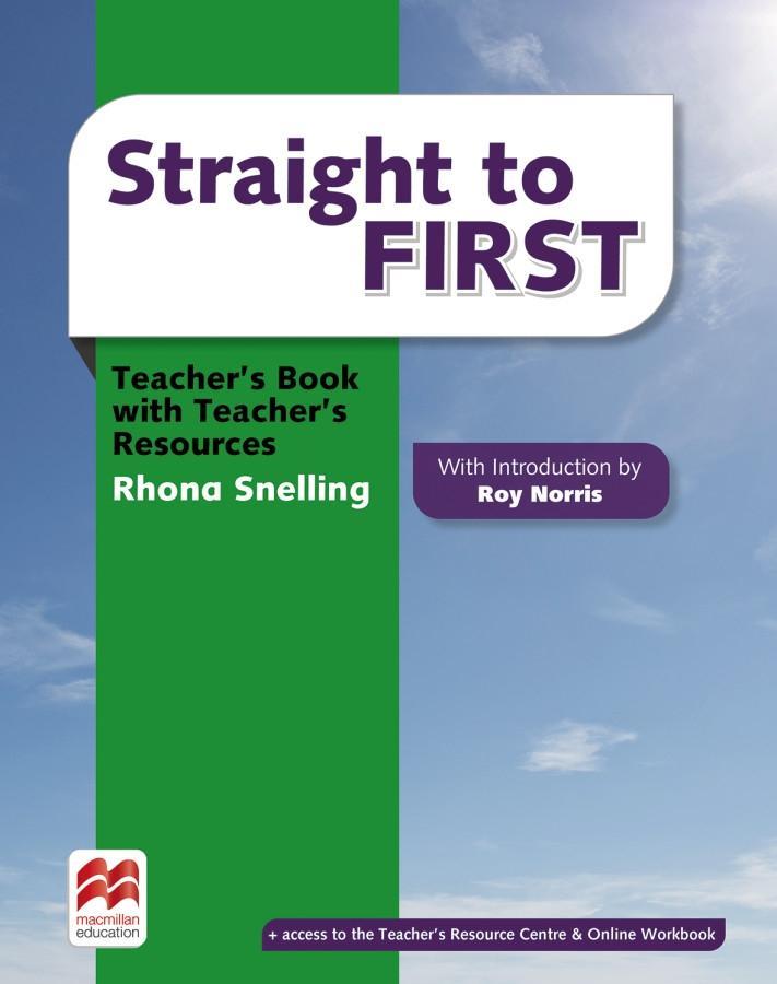 Vorderes Coverbild Straight to First. Teacher's Book Premium with webcode for Teacher's Resource Center