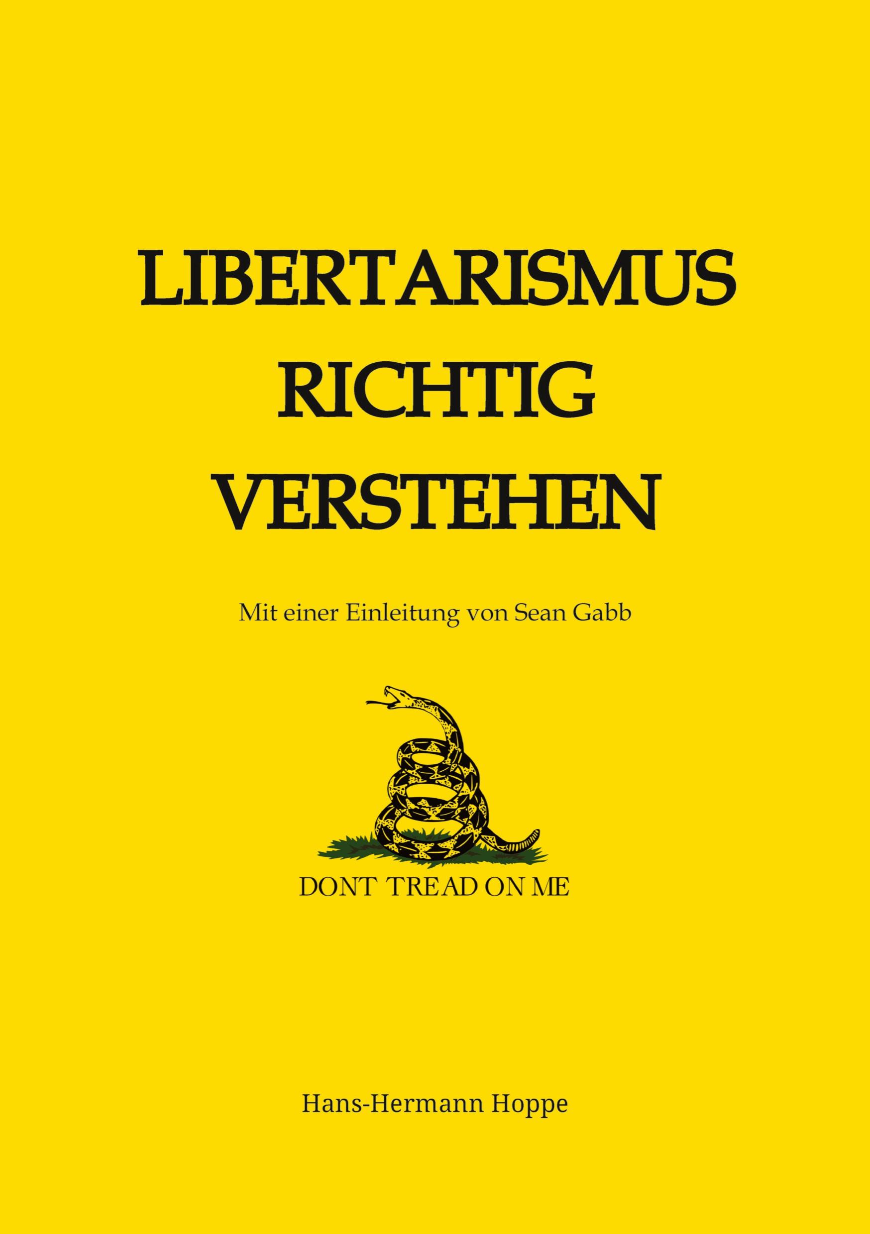 Vorderes Coverbild Libertarismus richtig verstehen