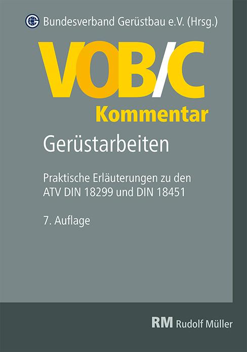 Vorderes Coverbild VOB/C Kommentar - Gerüstarbeiten