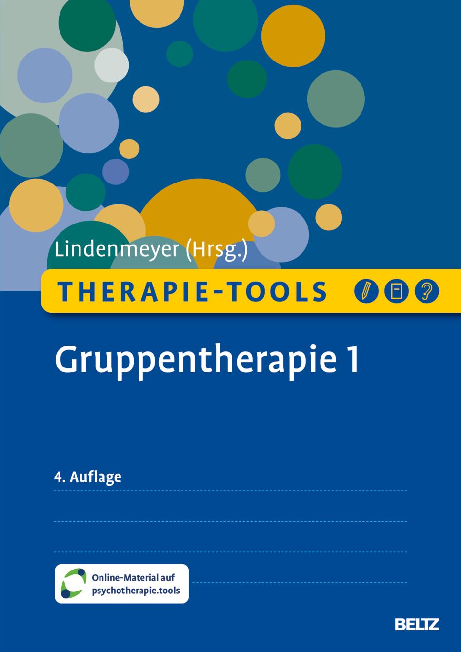 Vorderes Coverbild Therapie-Tools Gruppentherapie 1
