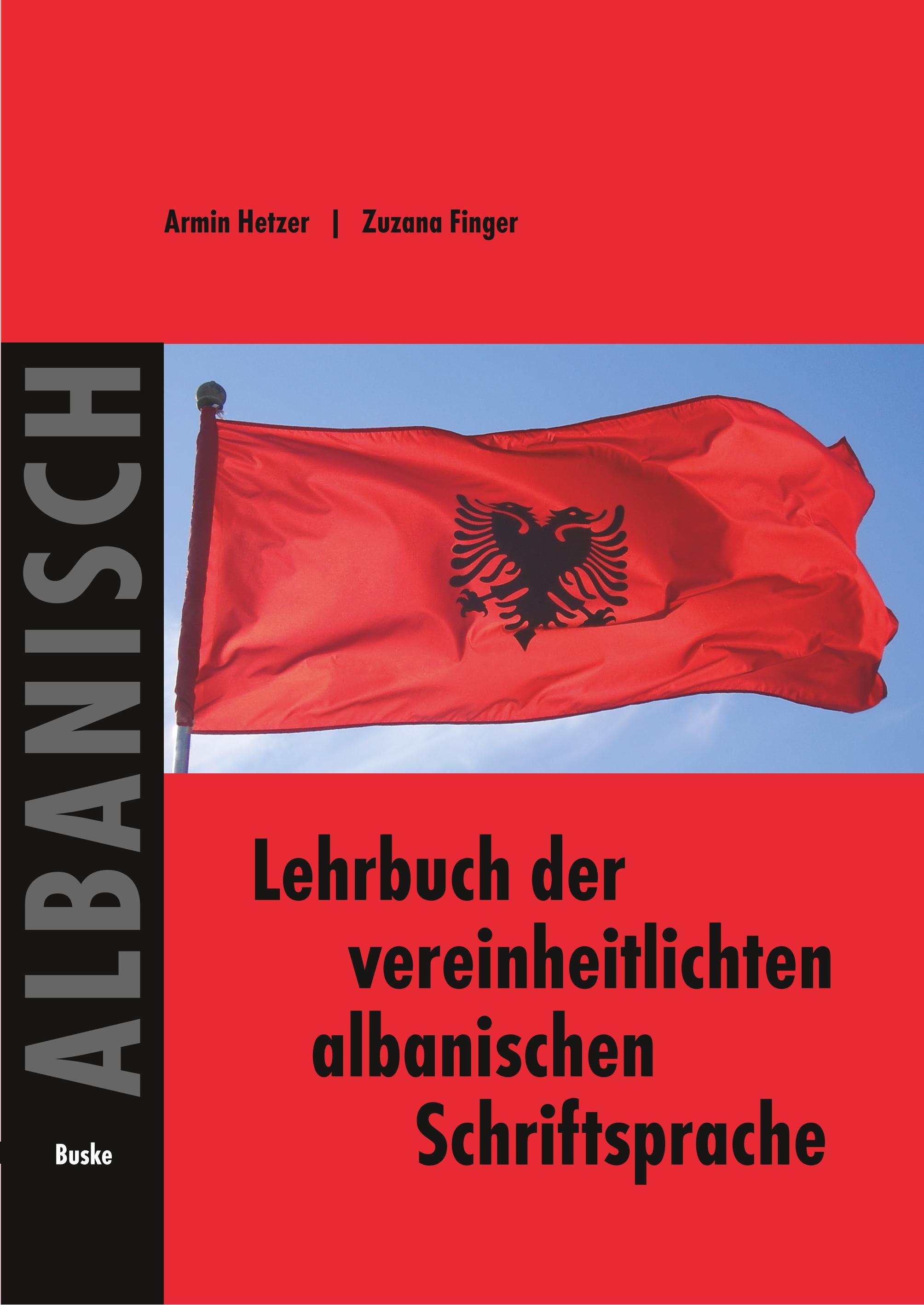 Vorderes Coverbild Lehrbuch der vereinheitlichten albanischen Schriftsprache