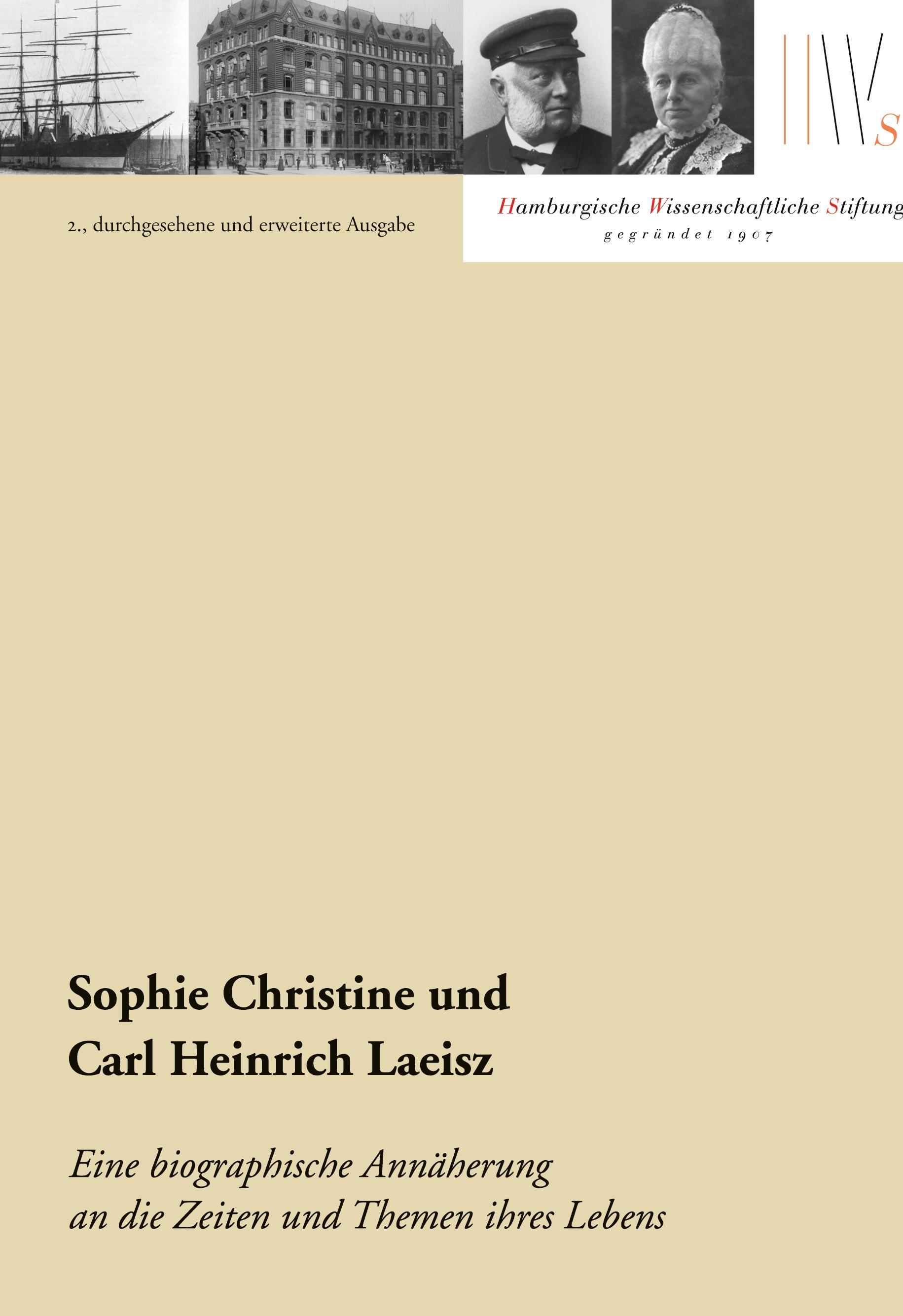 Vorderes Coverbild Sophie Christine und Carl Heinrich Laeisz