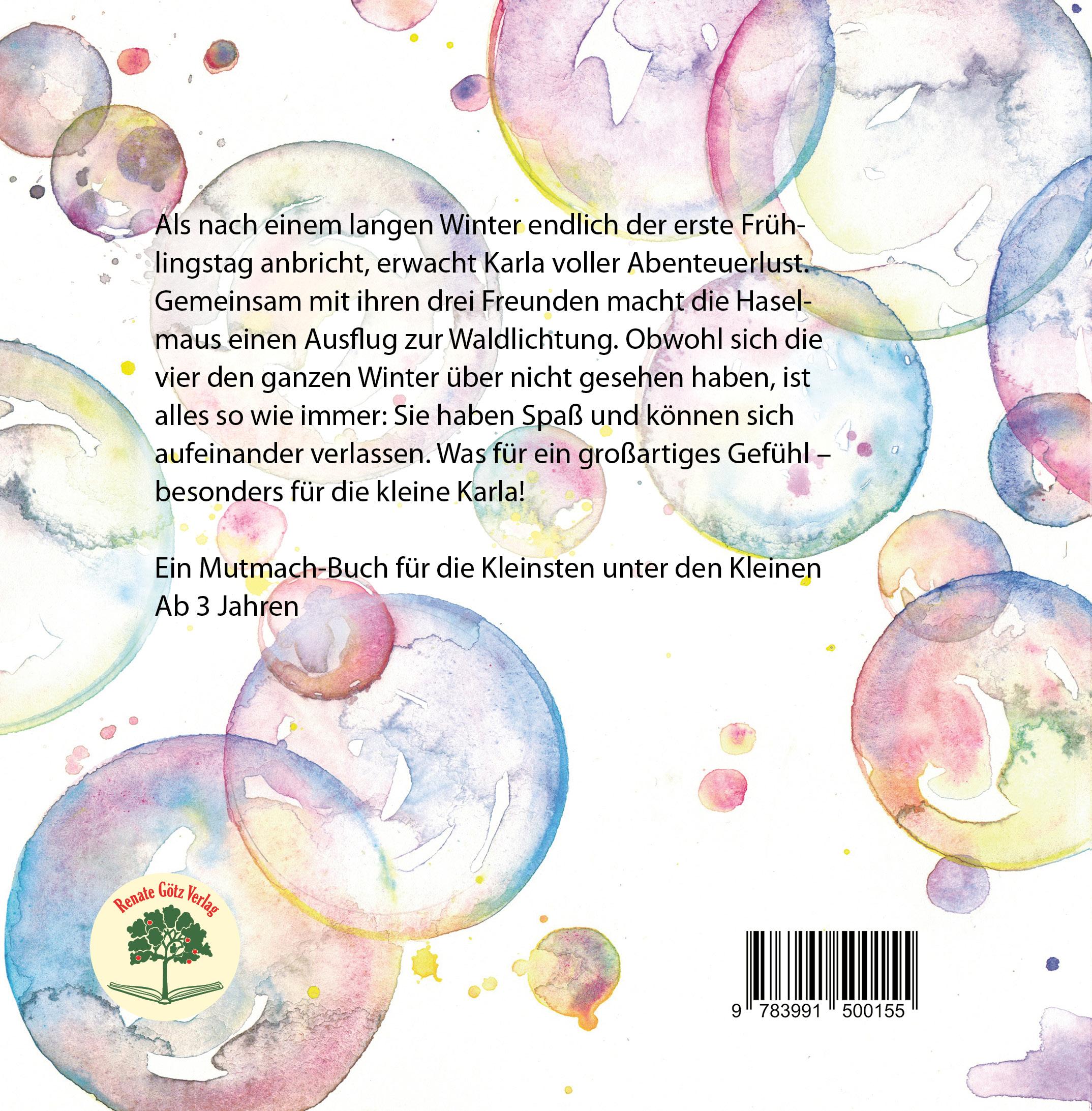 Rückseitencover So groß wie eine Seifenblase