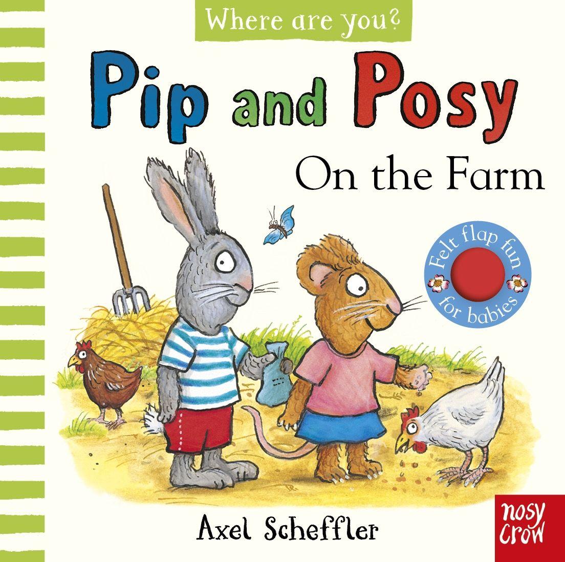 Vorderes Coverbild Pip and Posy, Where are you? On the Farm (A Felt Flaps Book)