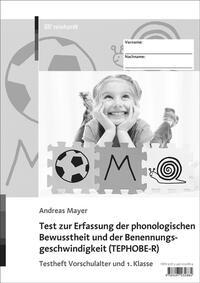 Vorderes Coverbild Test zur Erfassung der phonologischen Bewusstheit und der Benennungsgeschwindigkeit (TEPHOBE-R)