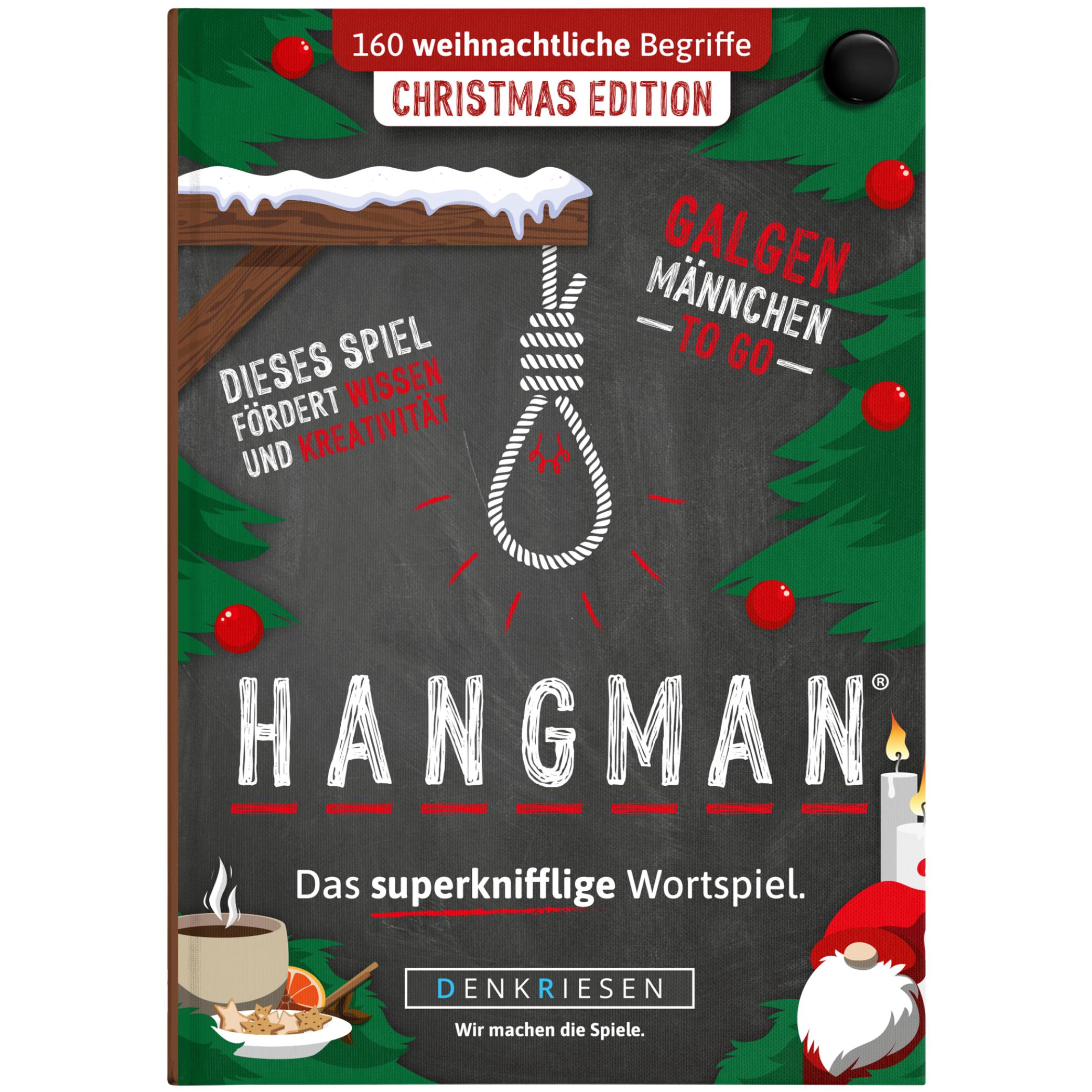 Vorderes Coverbild DENKRIESEN - HANGMAN® - CHRISTMAS EDITION - "Alle Jahre wieder."