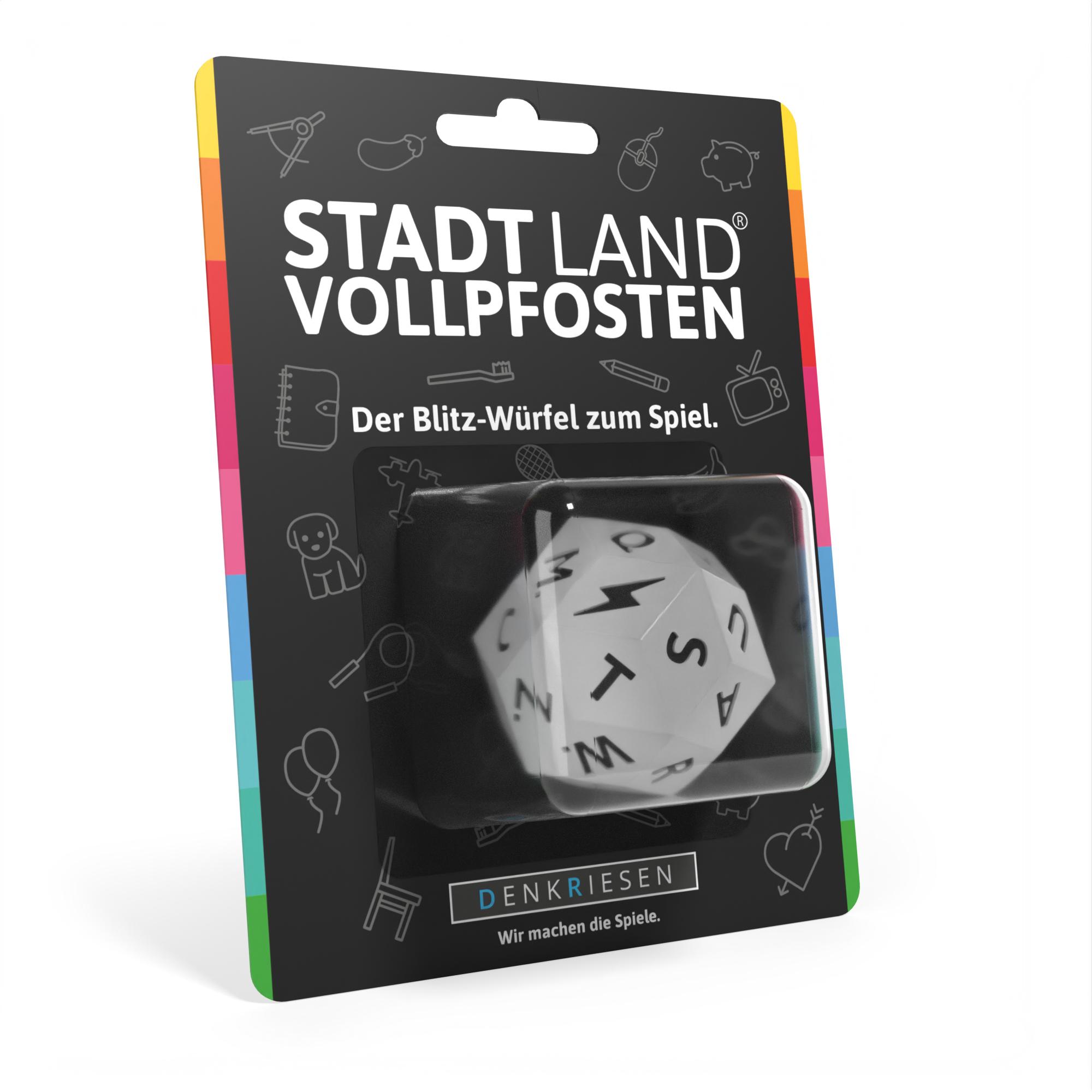 Vorderes Coverbild DENKRIESEN - STADT LAND VOLLPFOSTEN® - Würfel