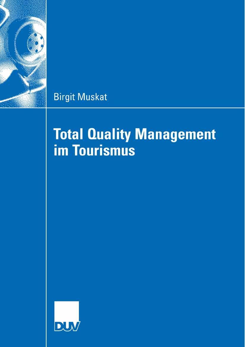 Vorderes Coverbild Total Quality Management im Tourismus