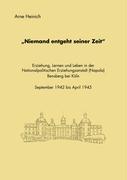 Vorderes Coverbild "Niemand entgeht seiner Zeit"