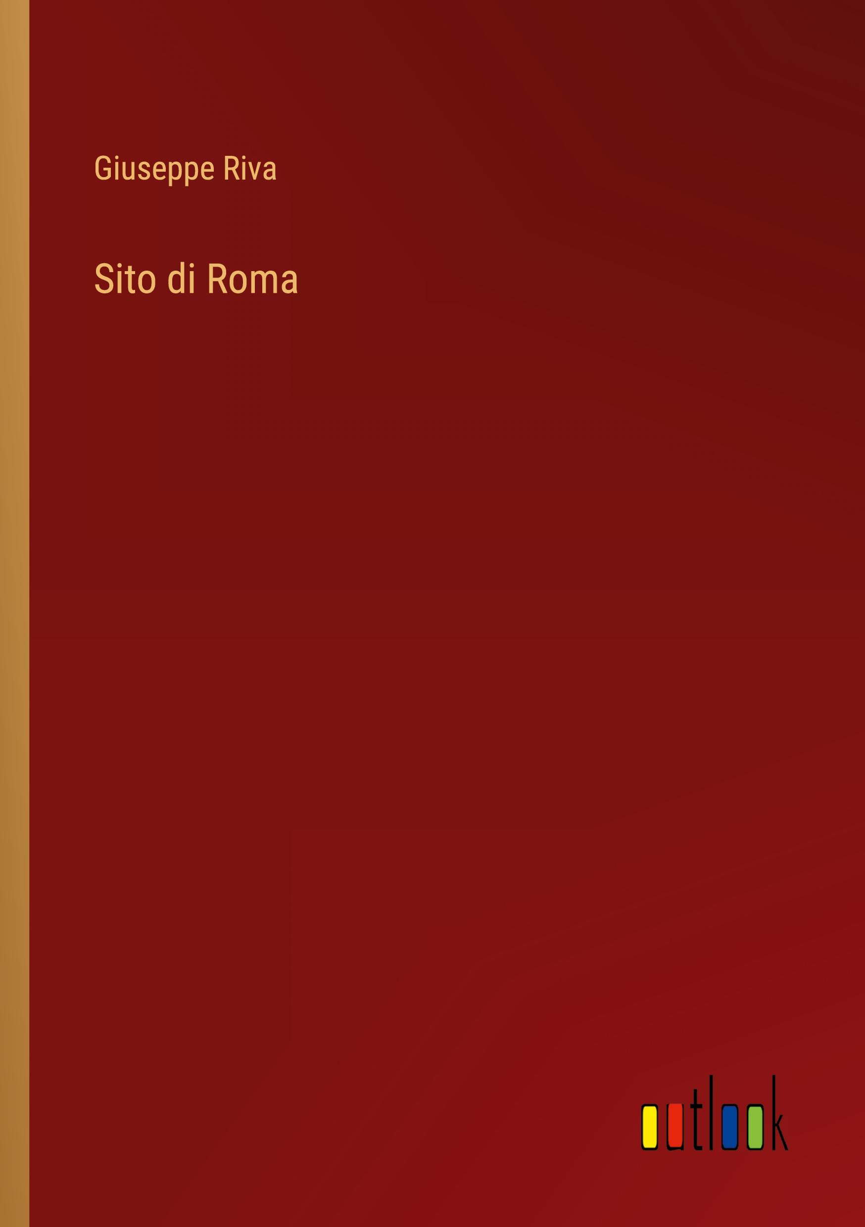 Vorderes Coverbild Sito di Roma