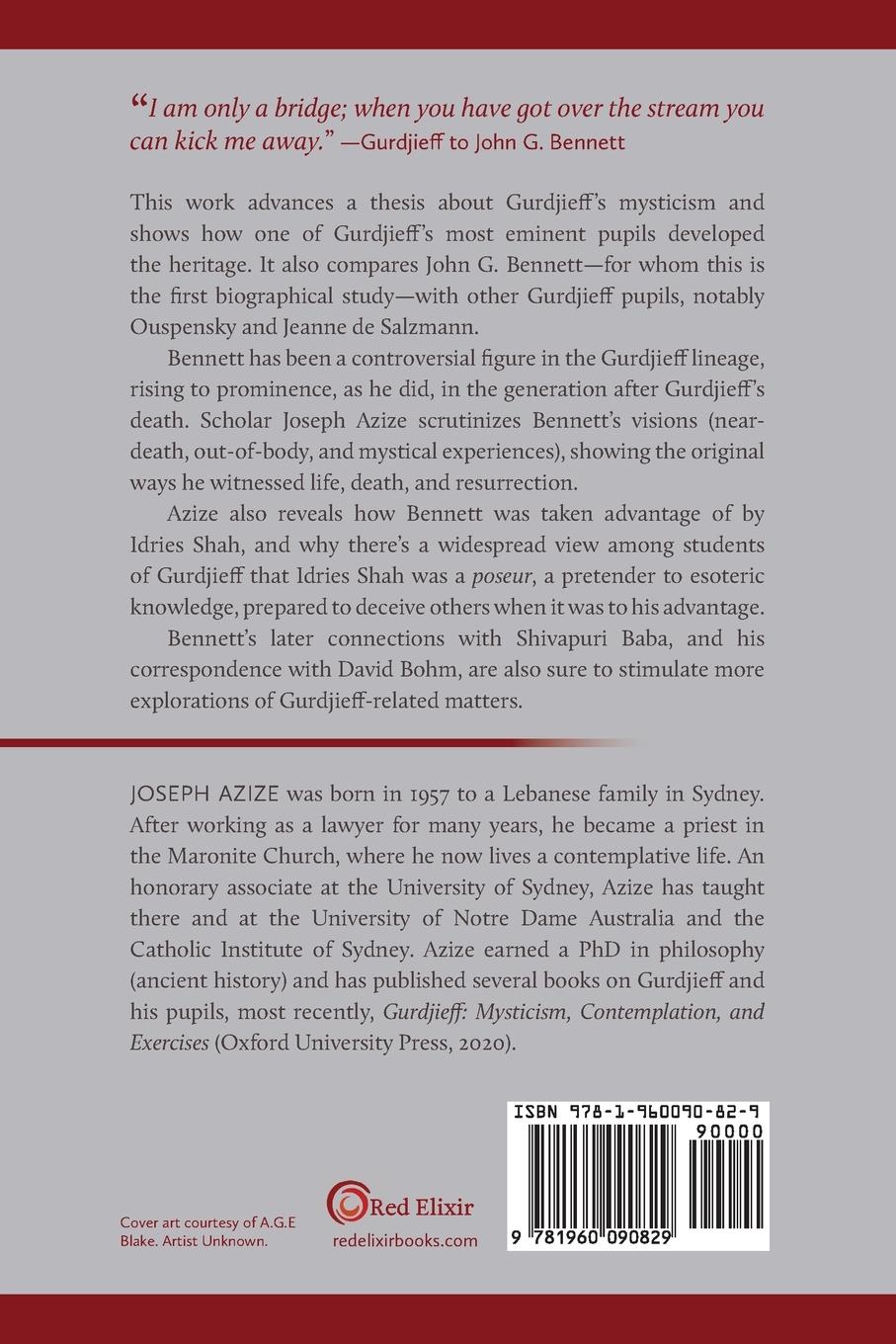 Rückseitencover John G. Bennett