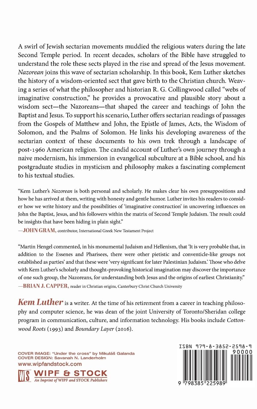 Rückseitencover Nazorean