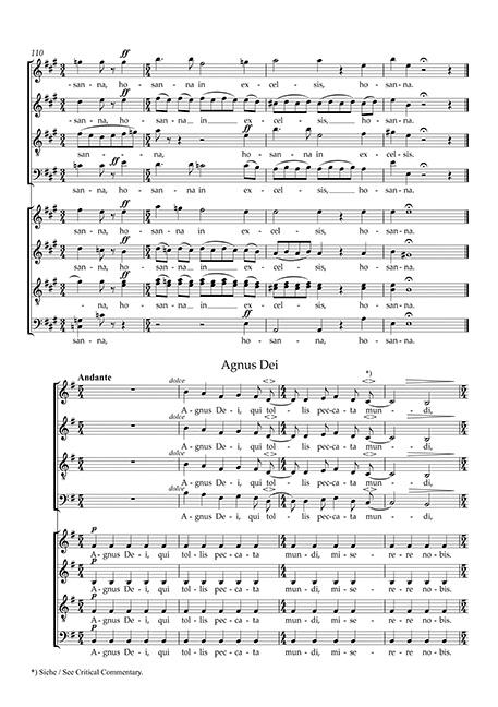 Beispielinhalt (Bild) Messe pour double Ch?ur a cappella (Messe für zwei vierstimmige Chöre a cappella)