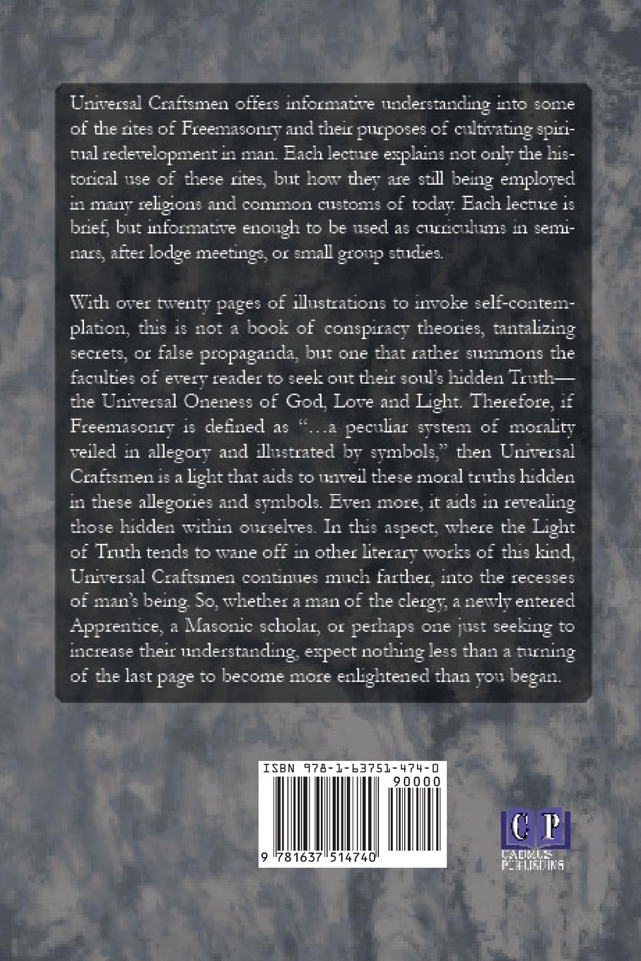 Rückseitencover Universal Craftsmen