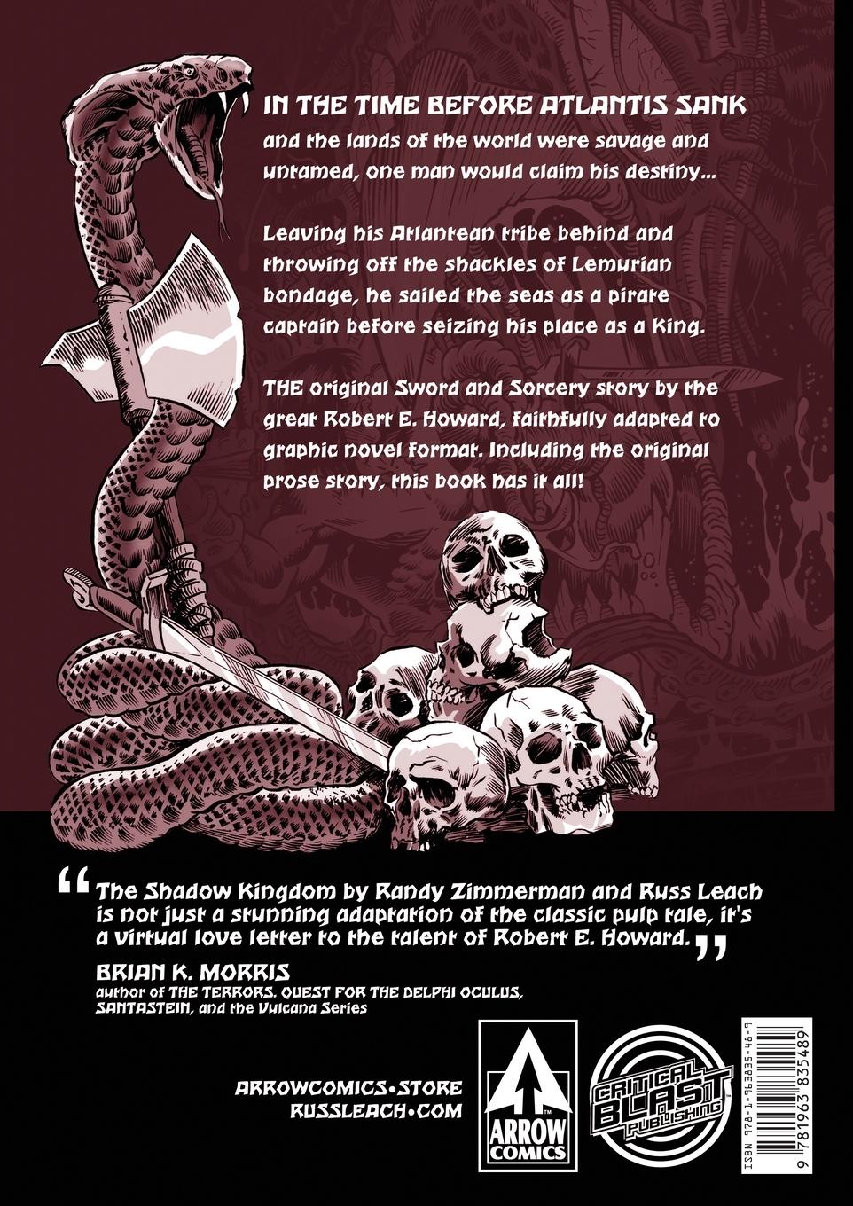 Rückseitencover Russ Leach's The Shadow Kingdom