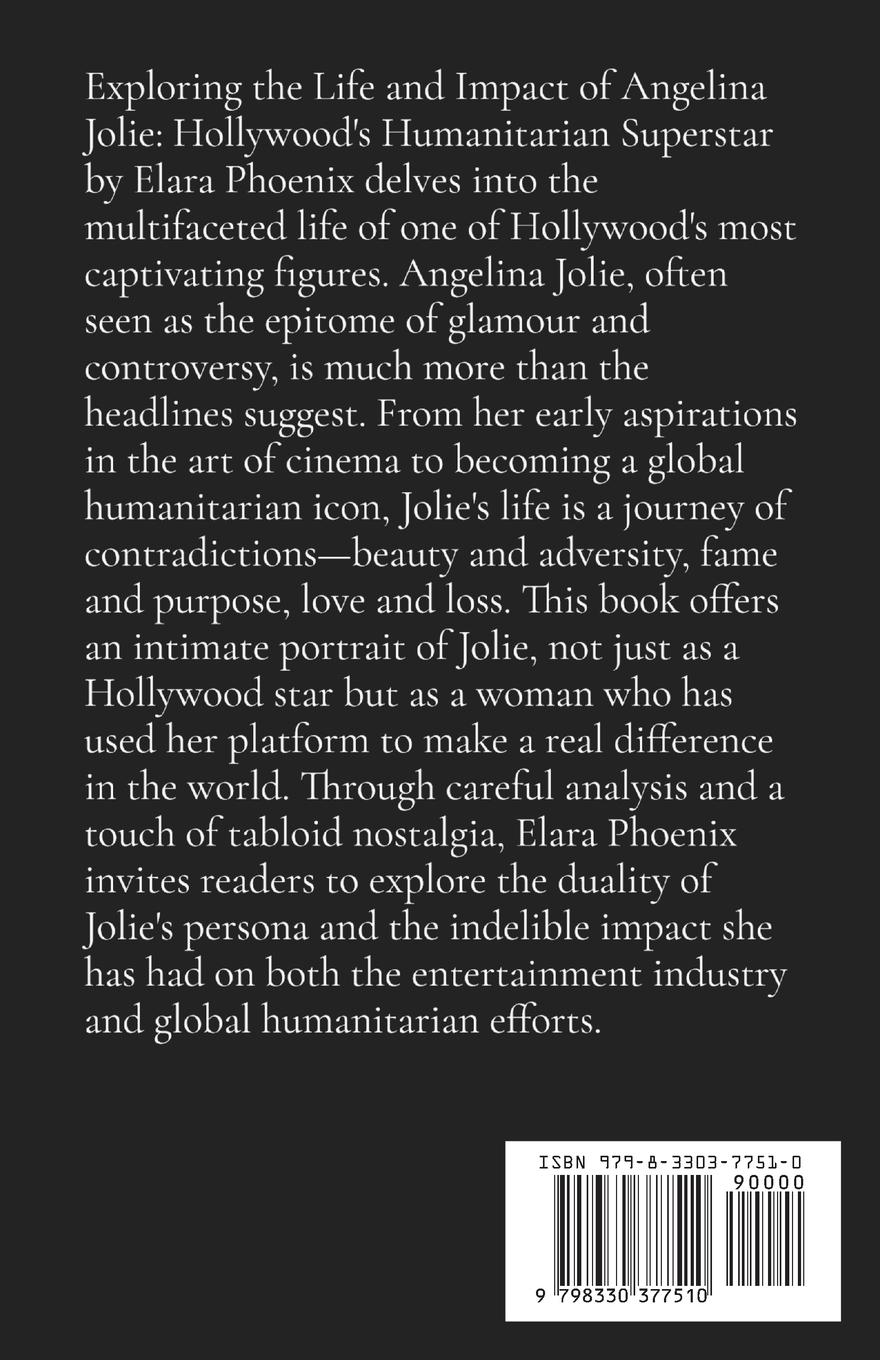 Rückseitencover Exploring the Life and Impact of Angelina Jolie