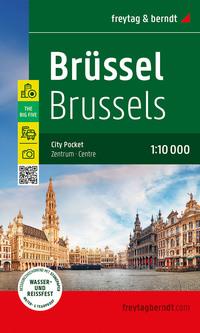 Vorderes Coverbild Brüssel, Stadtplan 1:10.000, freytag & berndt