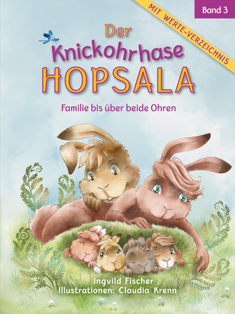 Vorderes Coverbild Der Knickohrhase Hopsala - Band 3