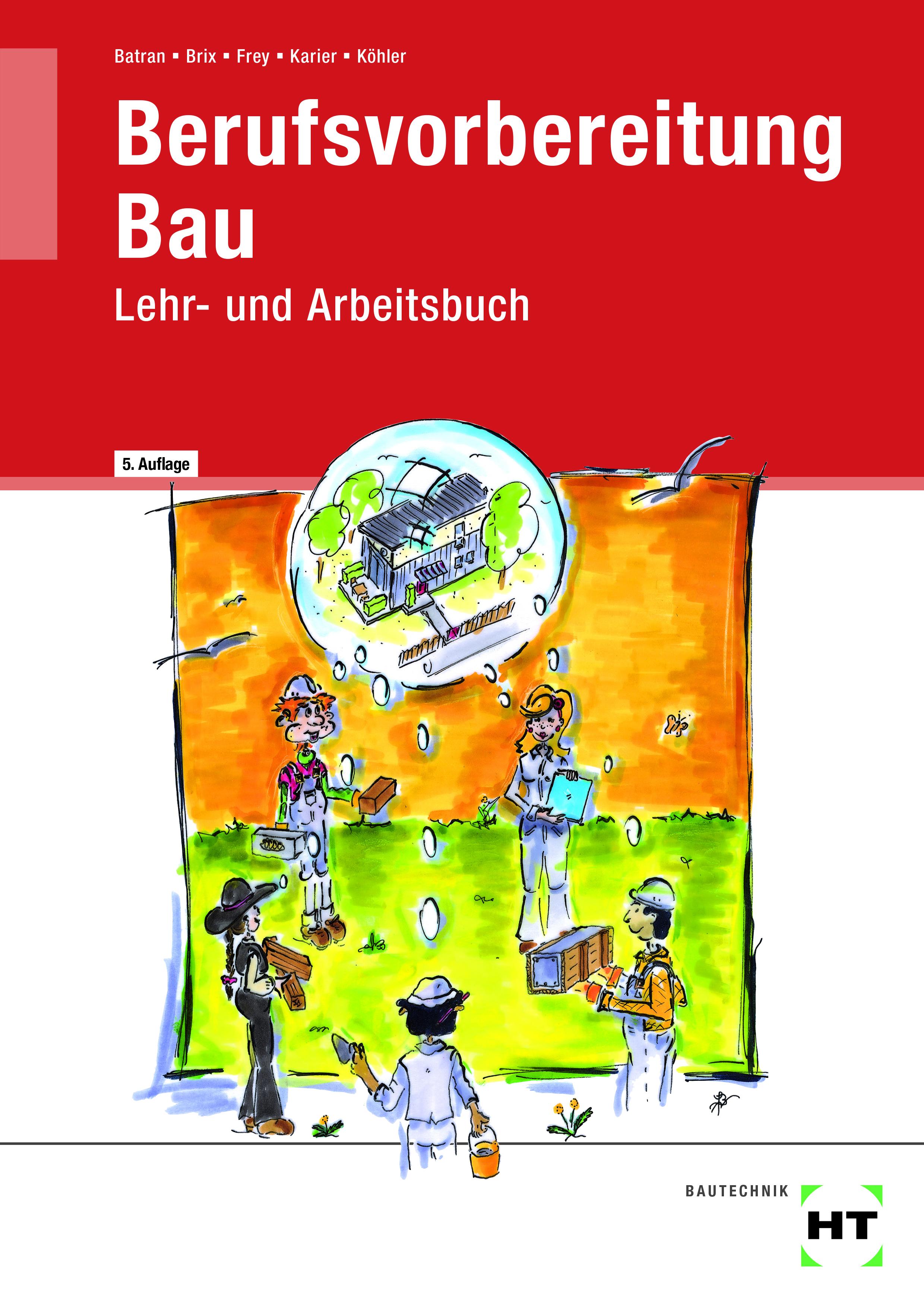 Vorderes Coverbild Berufsvorbereitung Bau