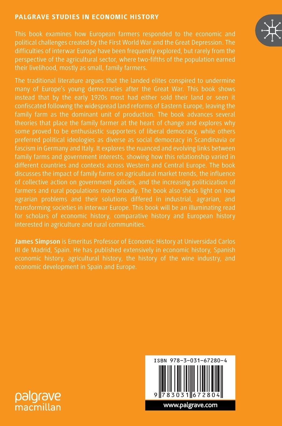 Rückseitencover Family Farmers, Land Reforms and Political Action