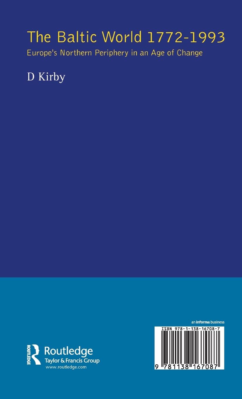 Rückseitencover The Baltic World 1772-1993