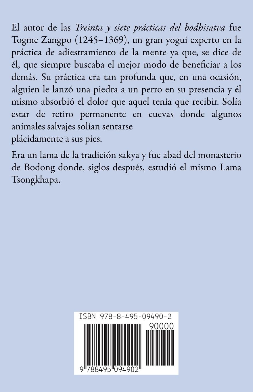 Rückseitencover La sabiduría del budismo