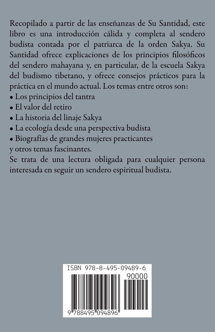 Rückseitencover Manual de budismo básico