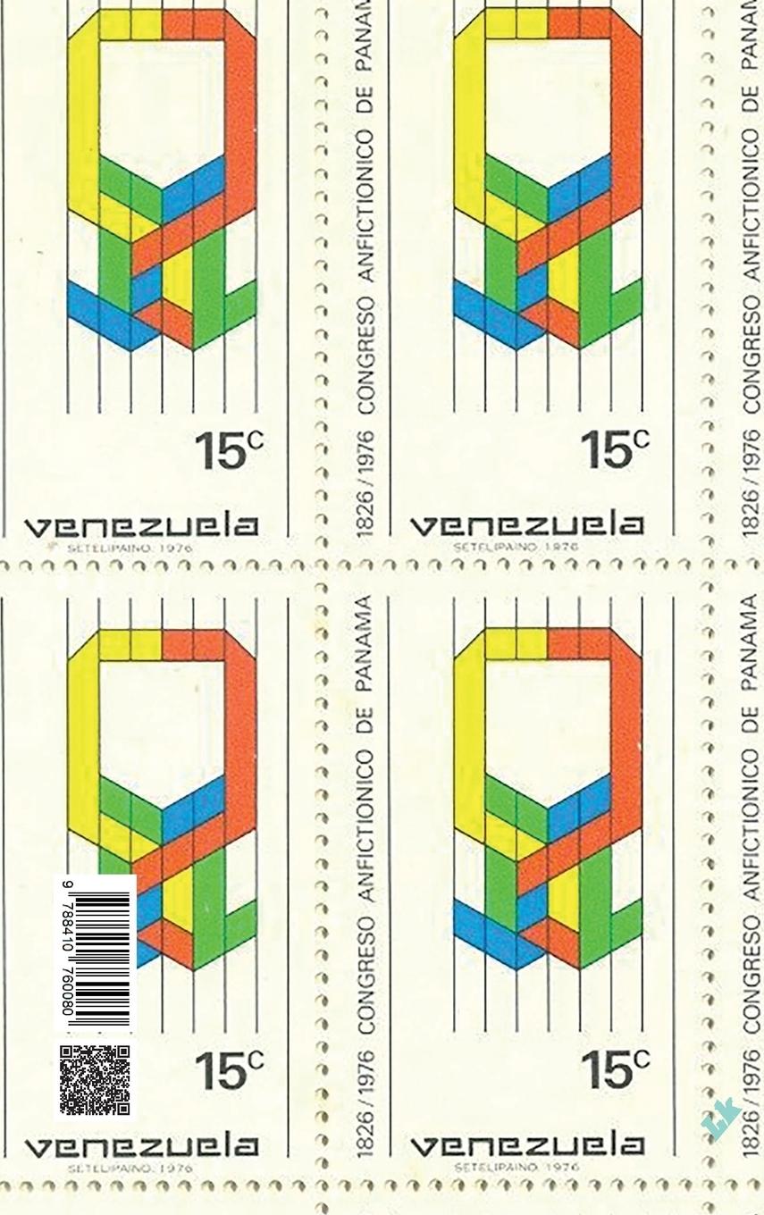 Rückseitencover Documentos del Congreso Anfictiónico de Panamá