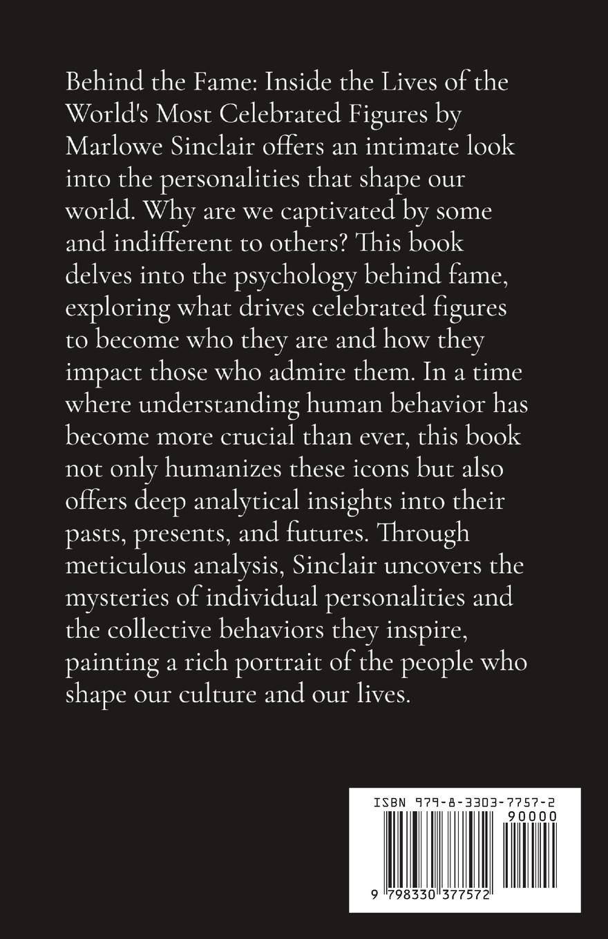 Rückseitencover Behind the Fame