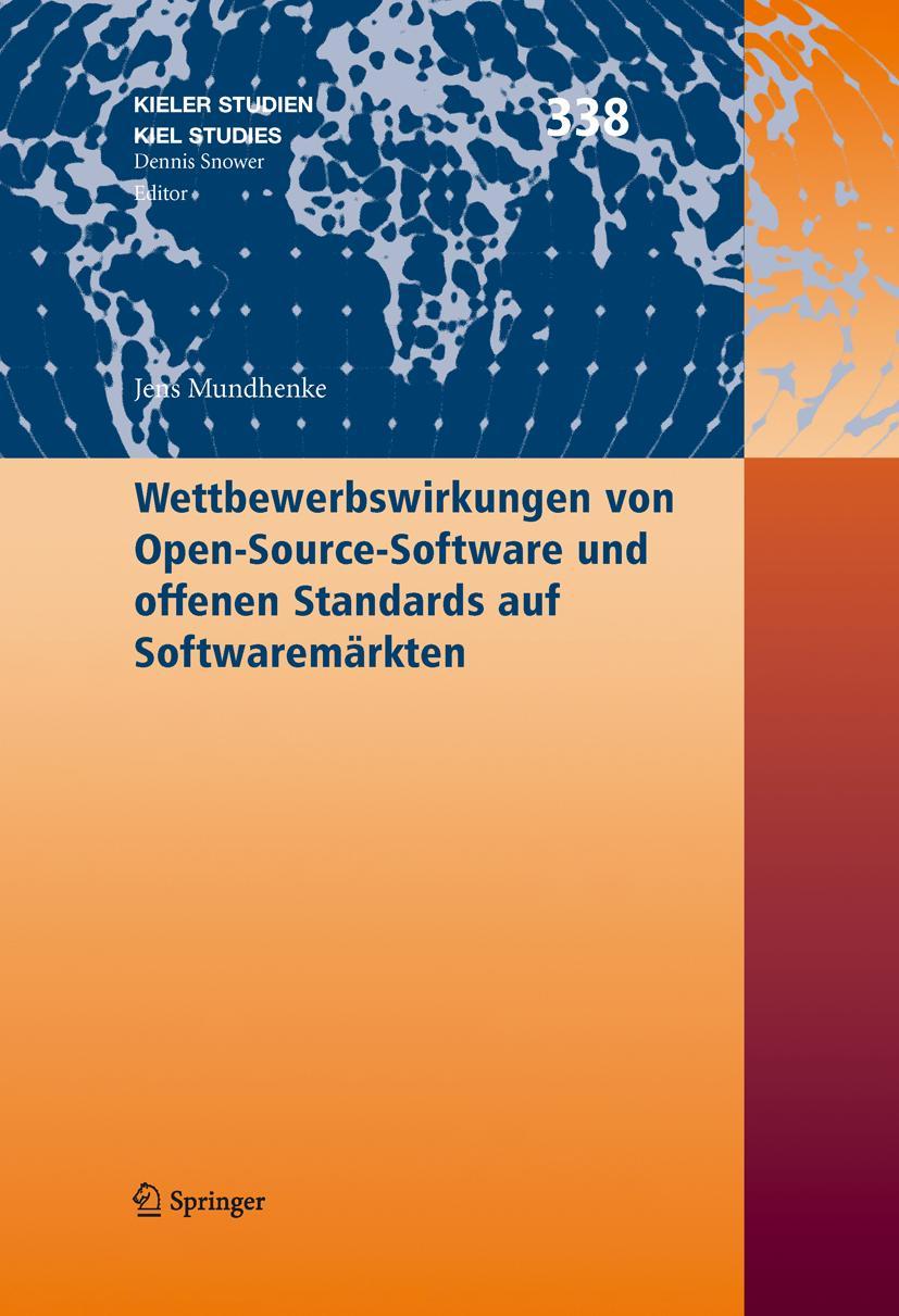 Vorderes Coverbild Wettbewerbswirkungen von Open-Source-Software und offenen Standards auf Softwaremärkten