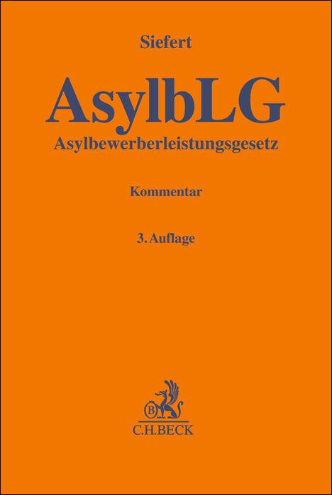 Vorderes Coverbild Asylbewerberleistungsgesetz. AsylbLG