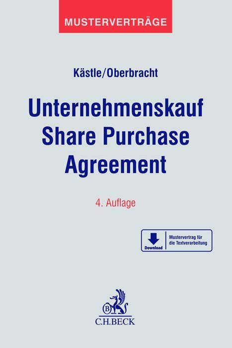 Vorderes Coverbild Unternehmenskauf - Share Purchase Agreement