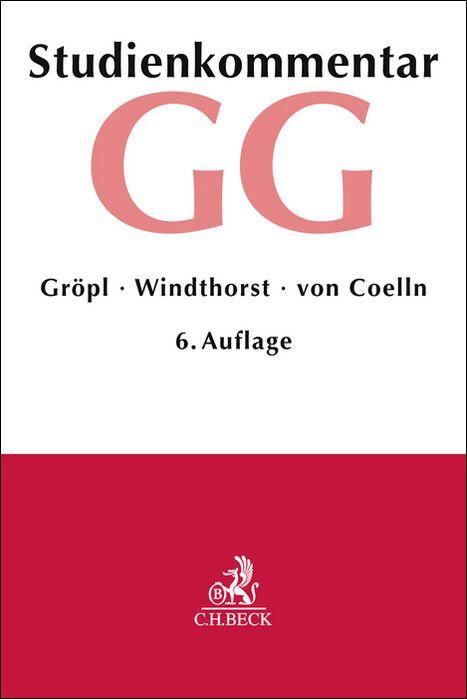 Vorderes Coverbild Grundgesetz. GG