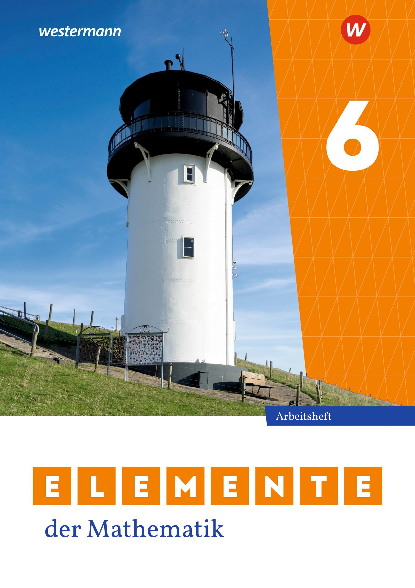 Vorderes Coverbild Elemente der Mathematik SI 6. Arbeitsheft mit Lösungen. Ausgabe für Niedersachsen