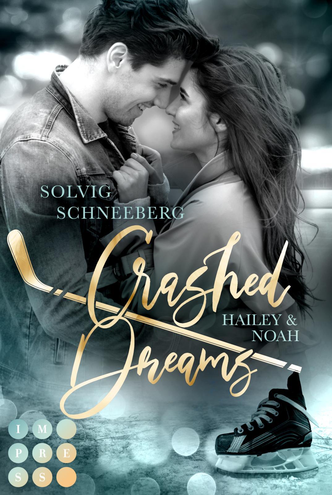 Vorderes Coverbild Crashed Dreams. Hailey & Noah