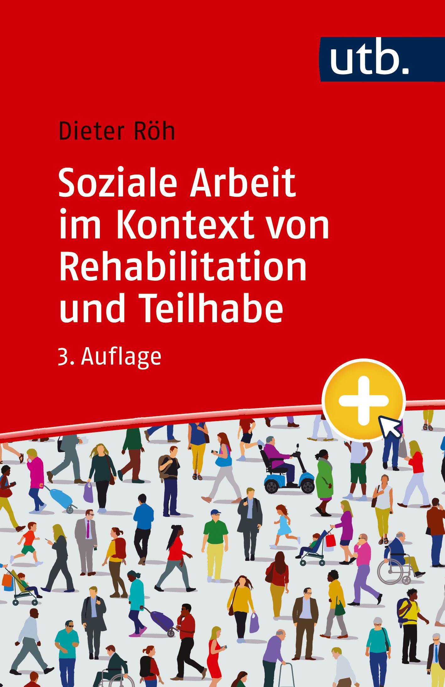 Vorderes Coverbild Soziale Arbeit im Kontext von Rehabilitation und Teilhabe