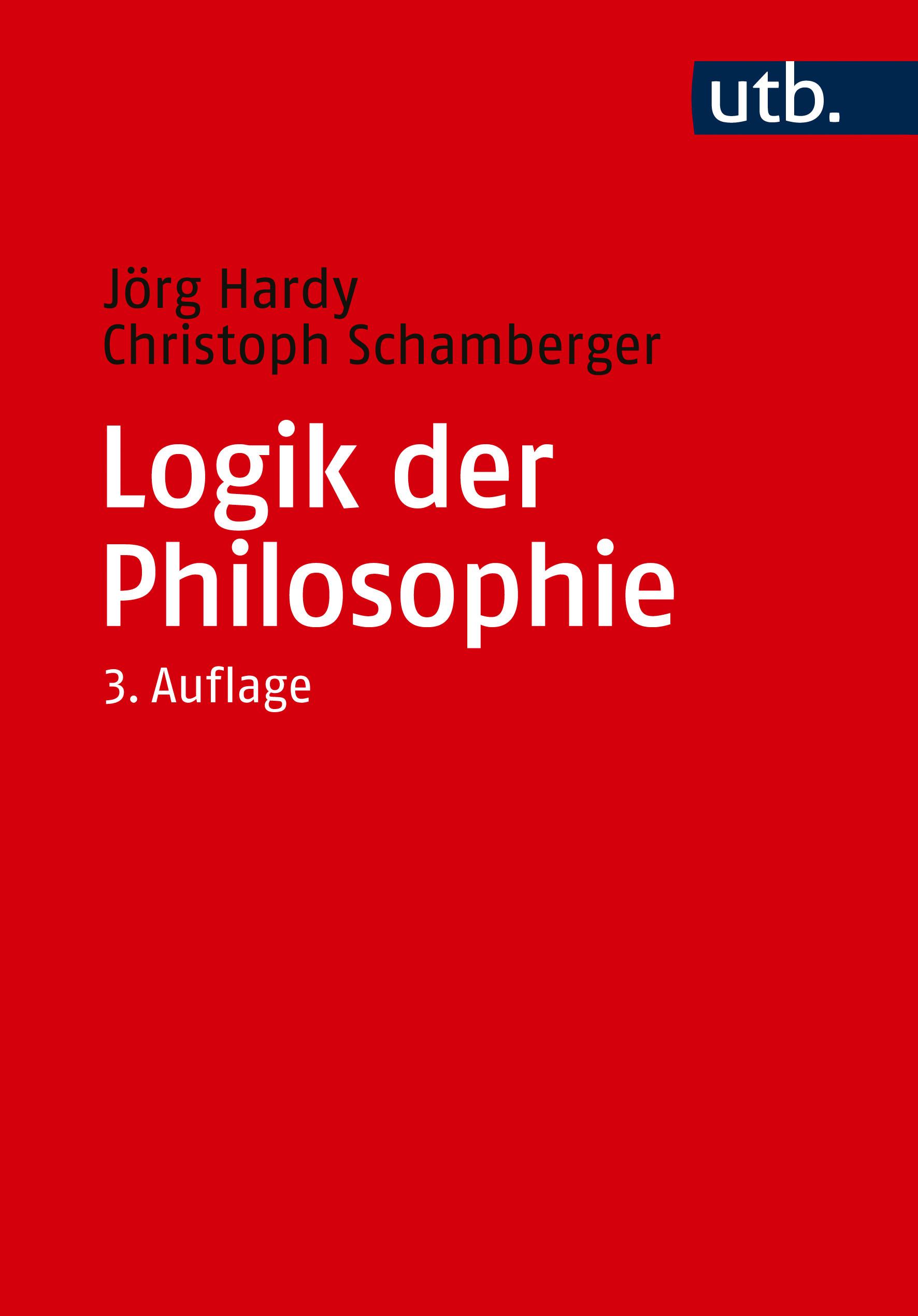 Vorderes Coverbild Logik der Philosophie