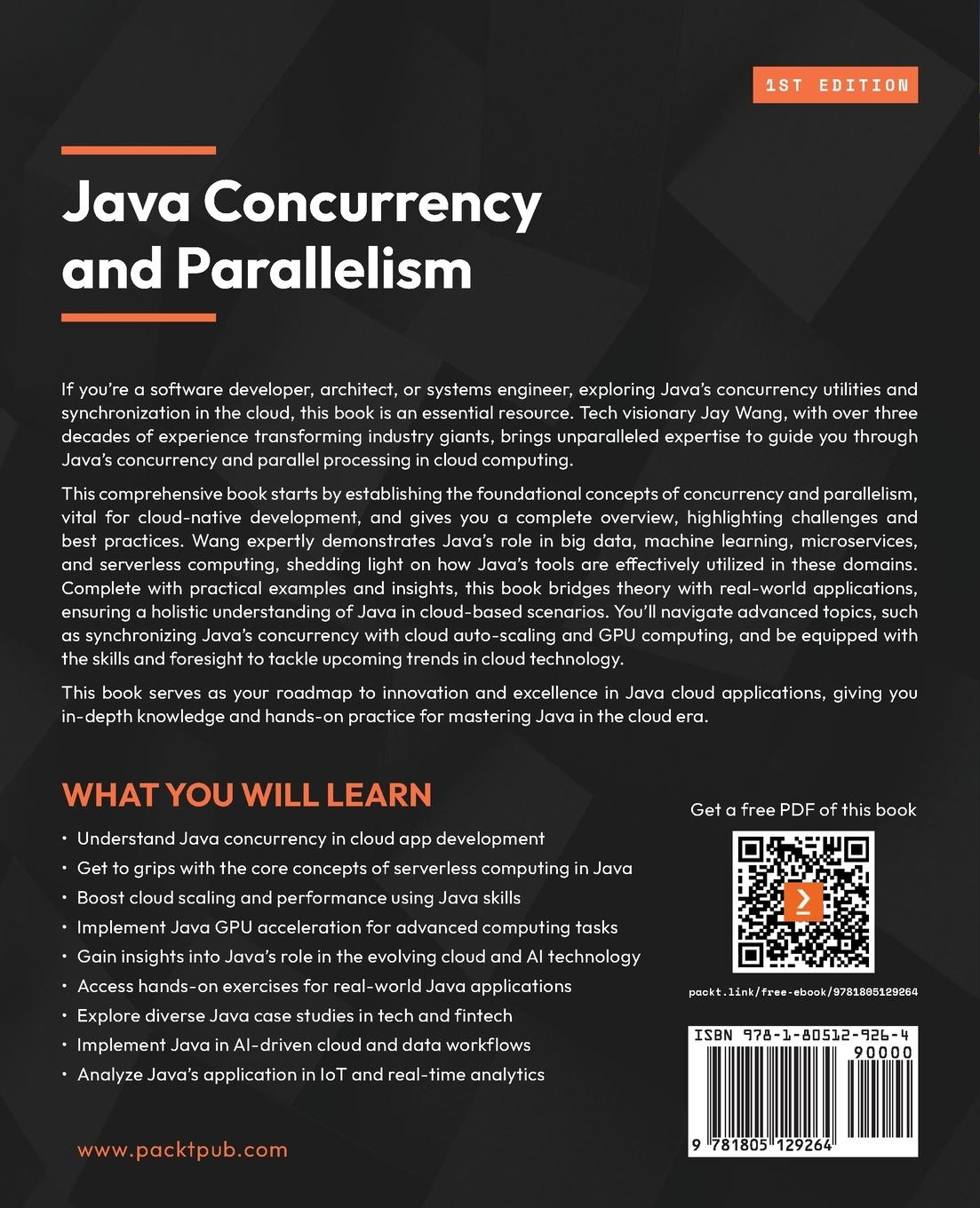 Rückseitencover Java Concurrency and Parallelism