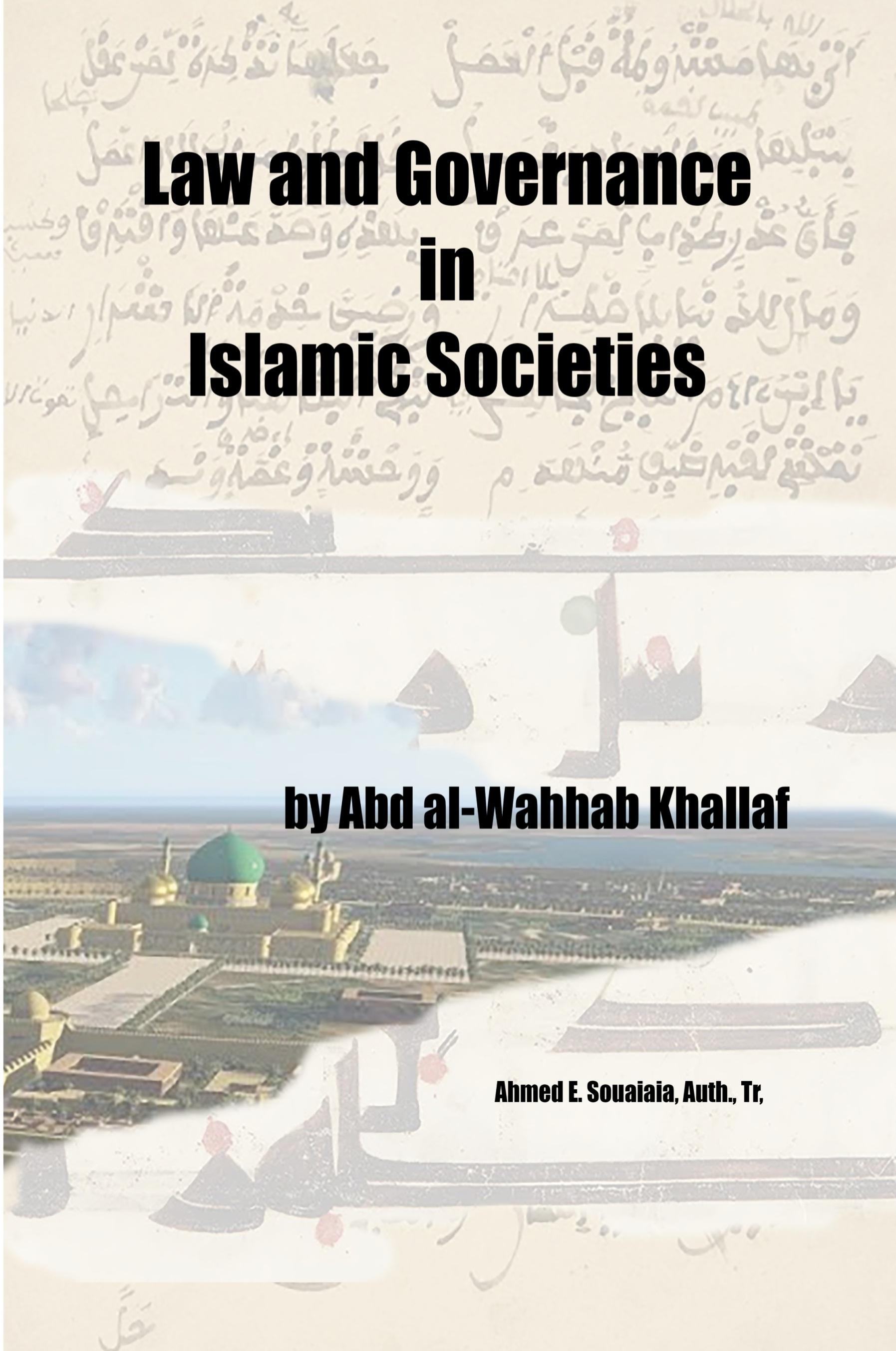 Vorderes Coverbild Law and Governance in Islamic Societies