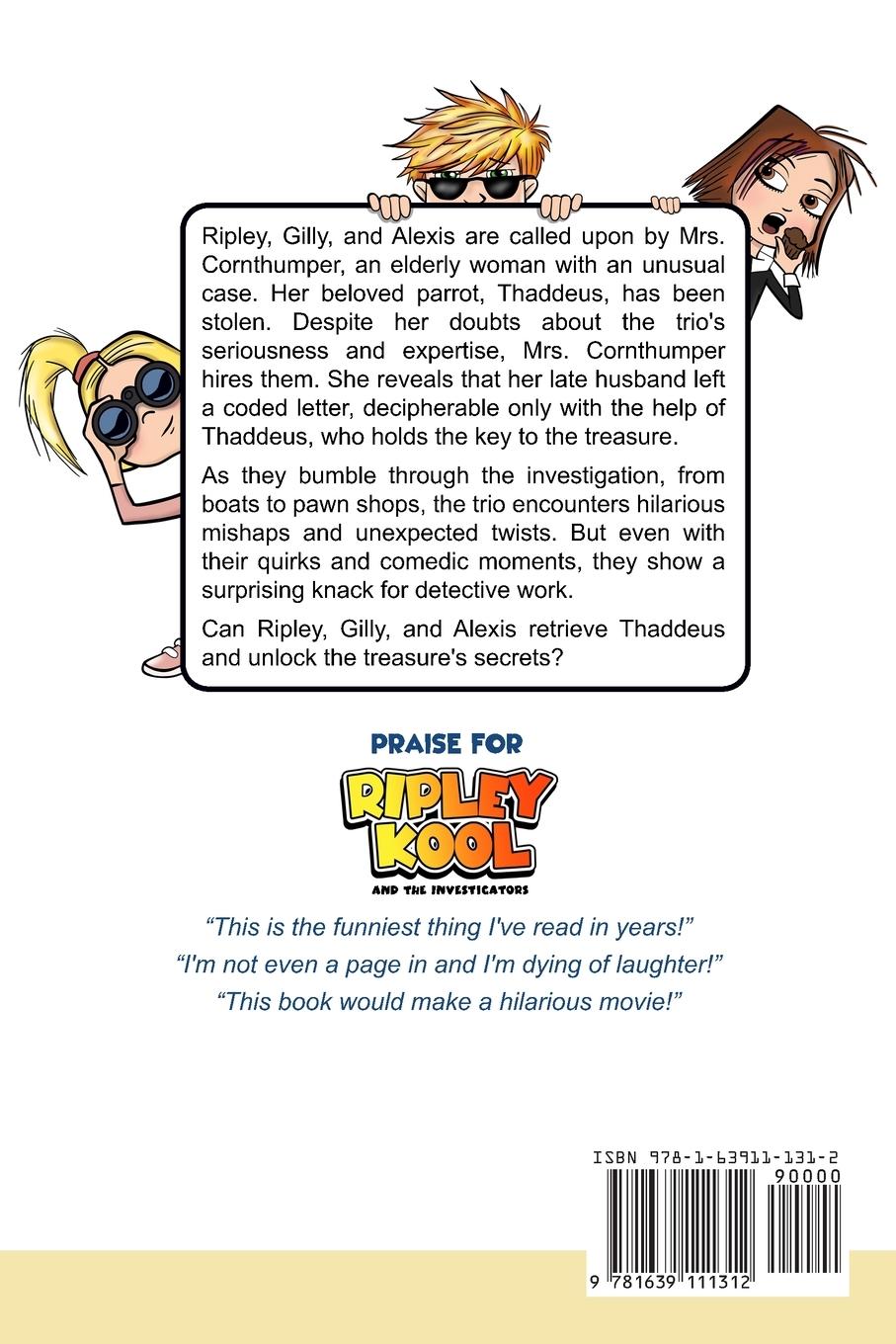 Rückseitencover The Parrot Squawks at Midnight (Case File 1)