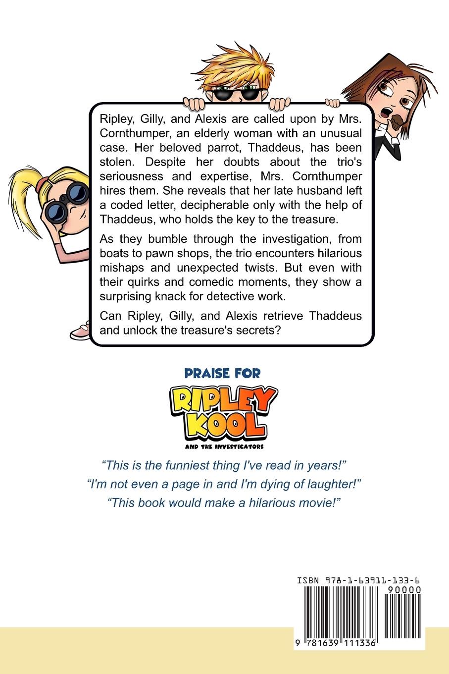 Rückseitencover The Parrot Squawks at Midnight (Case File 1)